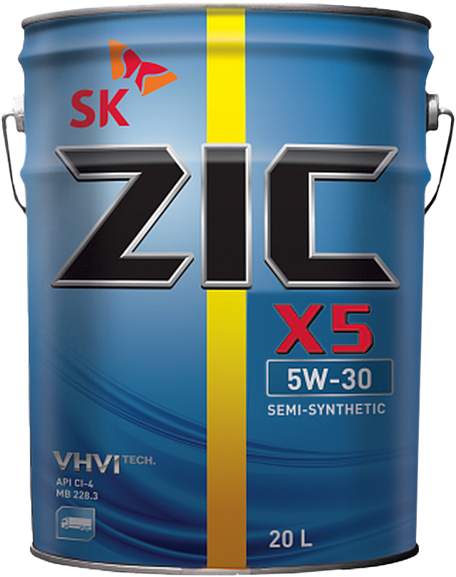 Моторное масло ZIC X5 5W-30, 20л